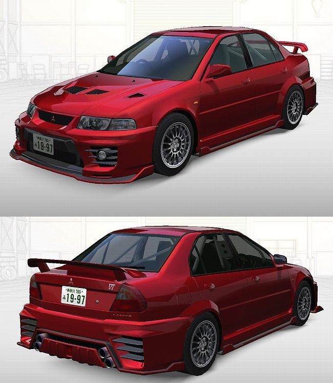 LANCER EVOLUTION VI GSR(CP9A) - 湾岸ミッドナイト MAXIMUM TUNE